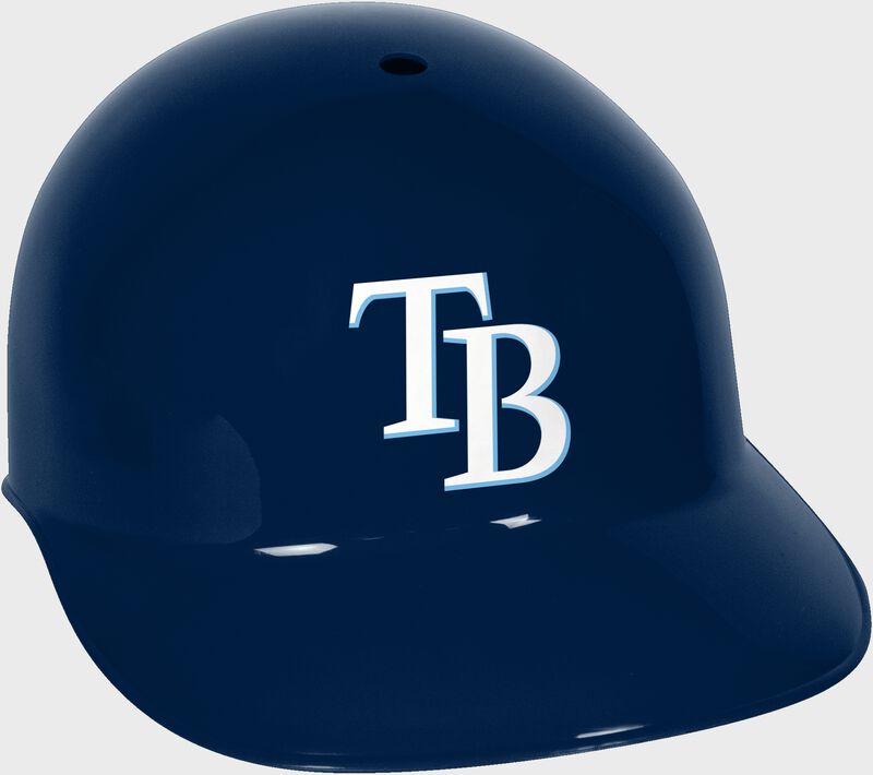 A navy MLB Tampa Bay Rays replica helmet - SKU: 01950009111 loading=