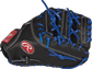 PROSAR44 Black Pro Preferred Anthony Rizzo 12.75-inch game day first base mitt with a black horizontal bar x-laced web image number null