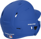 Back right-side view of Mach Left Handed Batting Helmet with EXT Flap | 1-Tone, Royal image number null