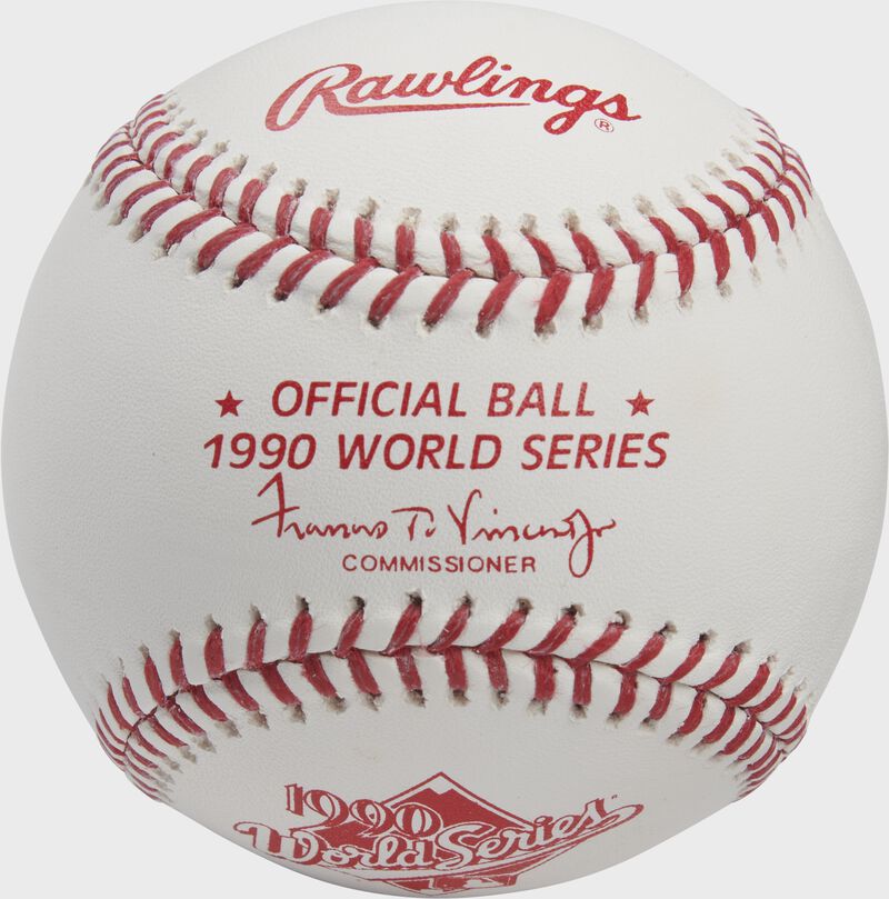Rawlings MLB World Series Commemorative Baseball, 1990