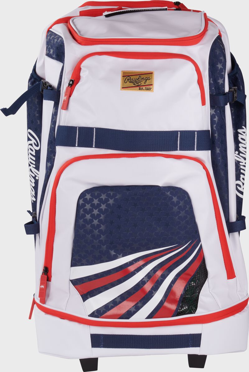 Rawlings Gold Collection Wheeled Bag, USA, RSGGCWHBG-US