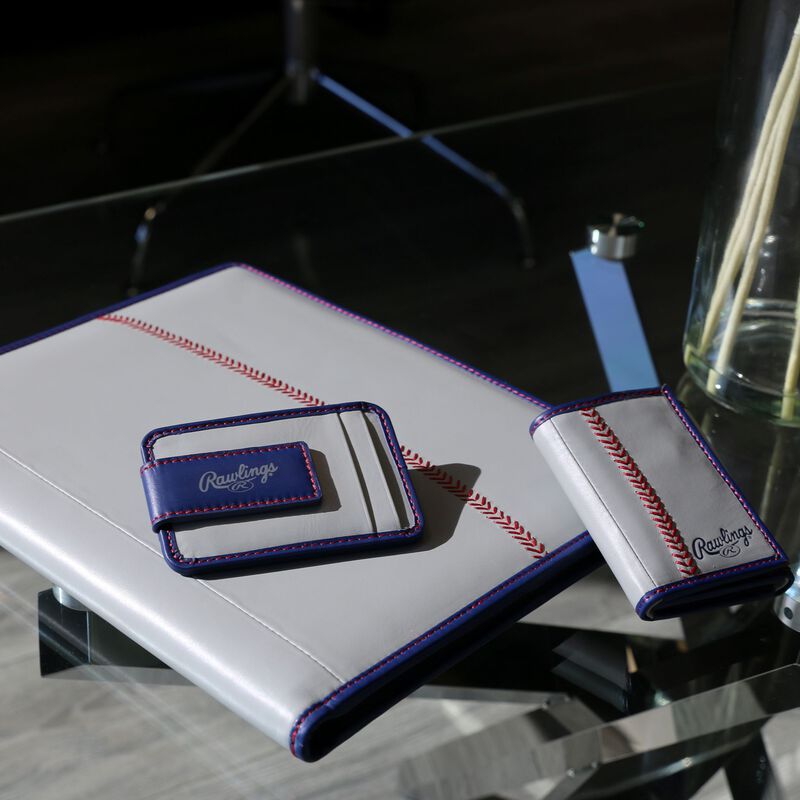 Rawlings "Pop" Baseball Stitch Front Pocket Wallet