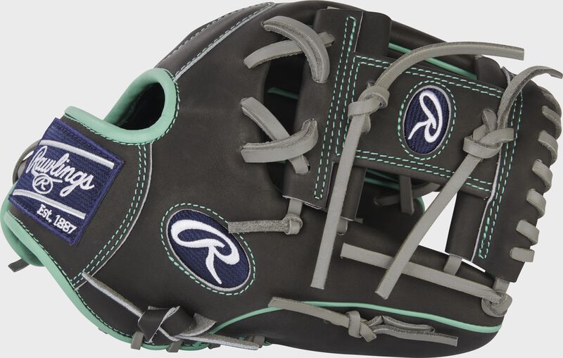Thumb of a dark shadow Heart of the Hide R2G 11.5" infield glove with a Pro I-web - SKU: PROR204U-2DS