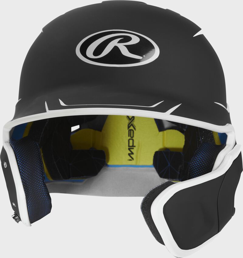 Mach Right Handed Batting Helmet with EXT Flap, 1-Tone & 2-Tone