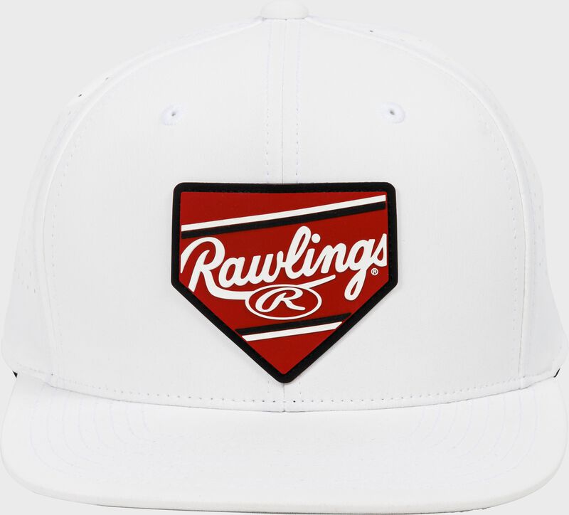 Rawlings Home Plate Performance Flat Bill Snapback Hat