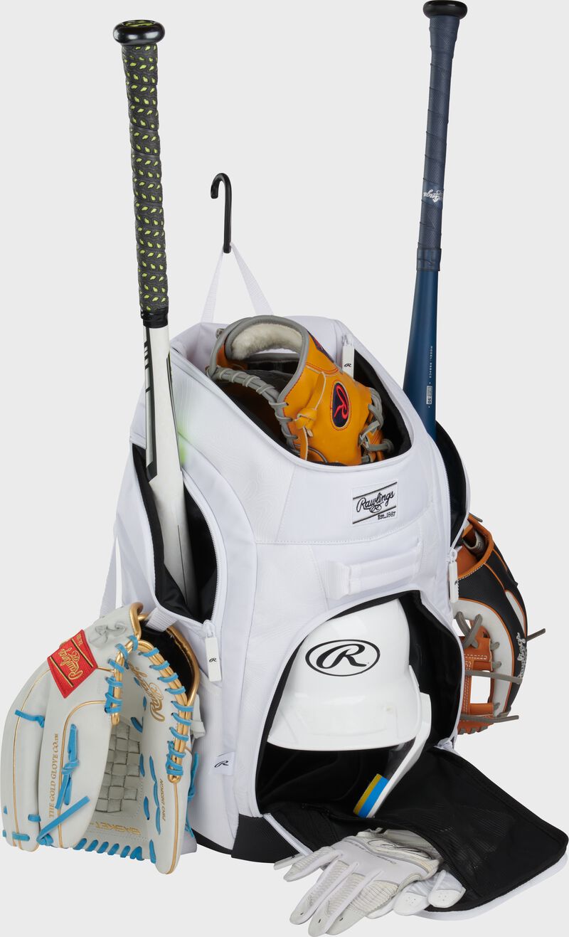 Franchise 2 Players Backpack, White