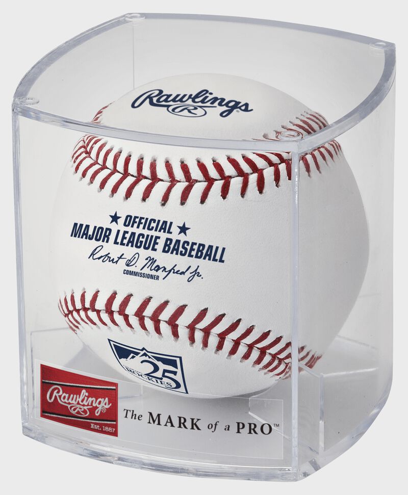 MLB 2018 Colorado Rockies 25th Anniversary Baseball
