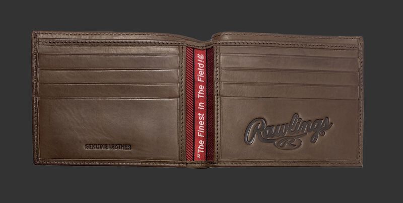 Play Ball Bi-Fold Wallet Brown