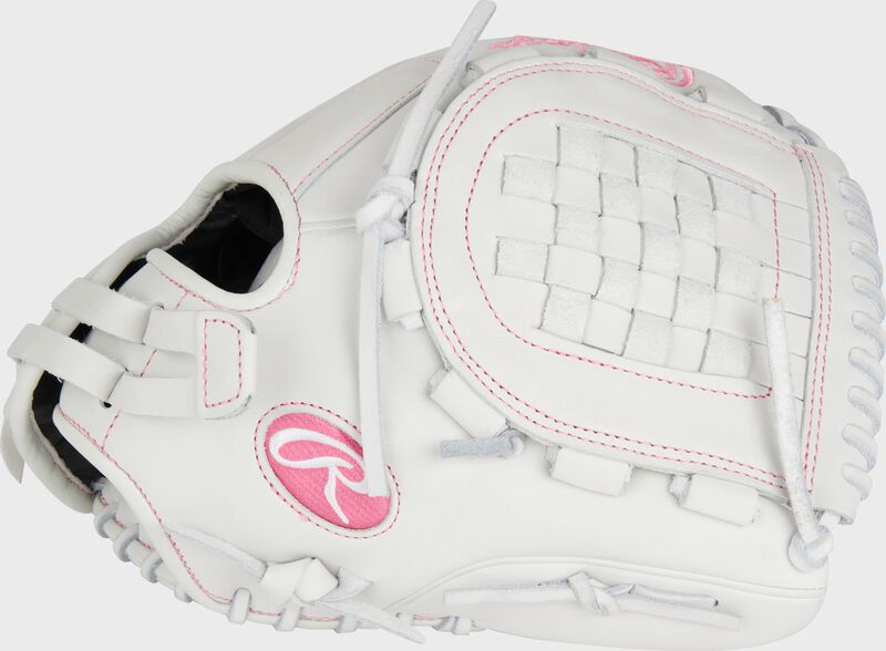 Liberty Advanced Color Series 12 in Fastpitch Glove, White/Pink, Right