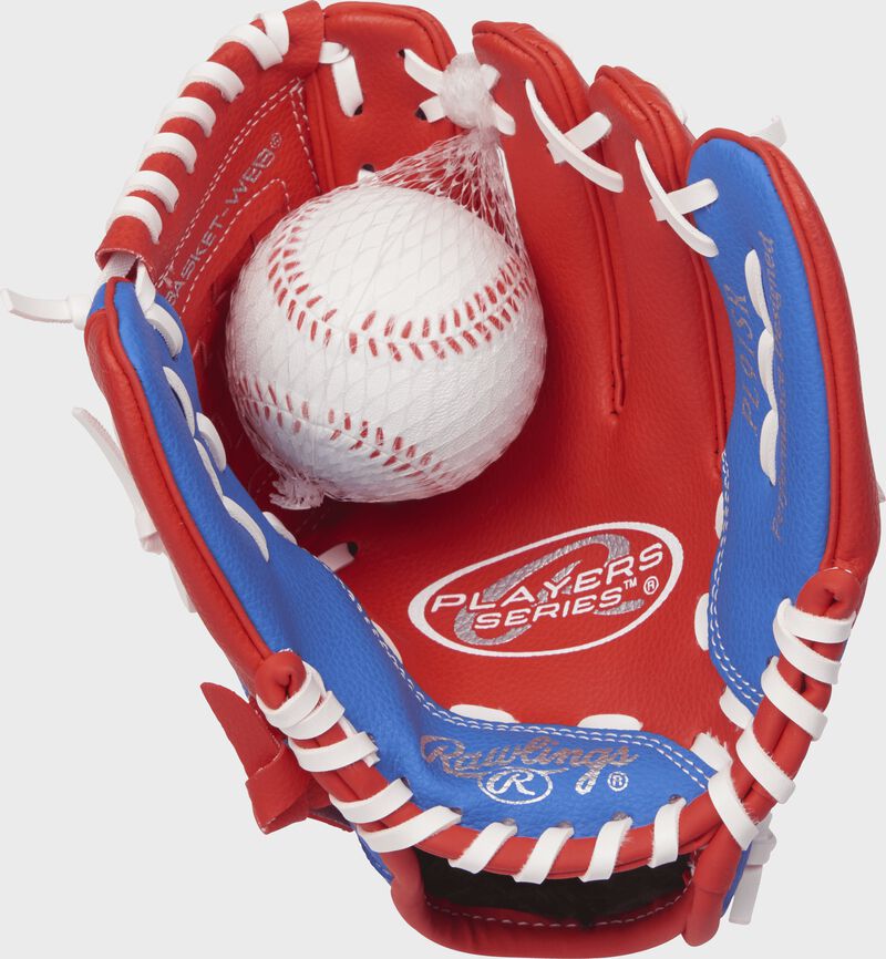 Rawlings Players Series 9 in Baseball Glove with Soft Core Ball