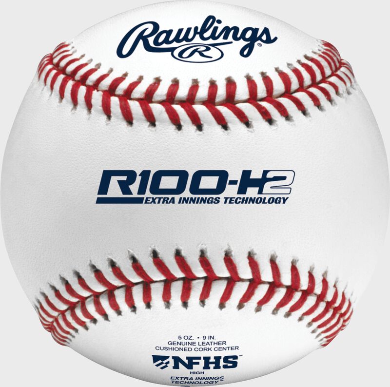 R100-H2 NFHS Official High School baseball with NFHS logo
