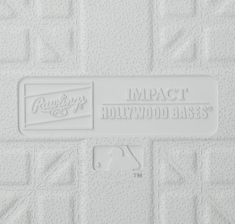 Rawlings Hollywood Impact base logo on top of the base - SKU: HIB