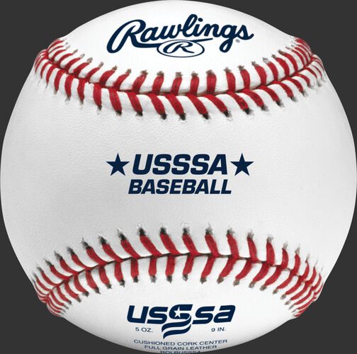 ROLBUSSSA USSSA youth tournament grade baseball with raised seams