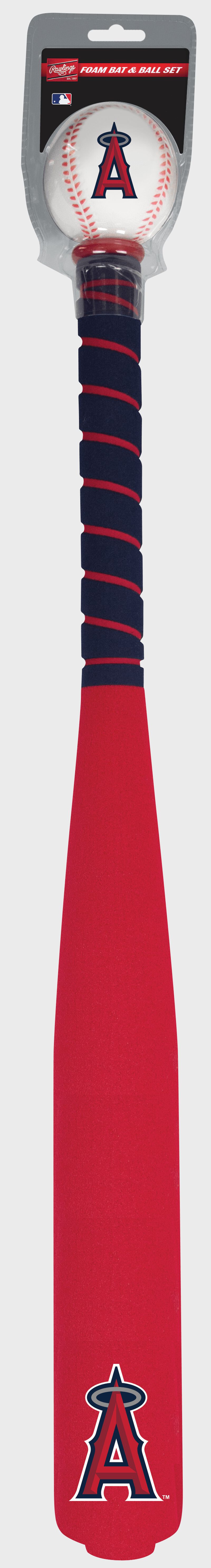 MLB Los Angeles Angels Foam Bat and Ball Set