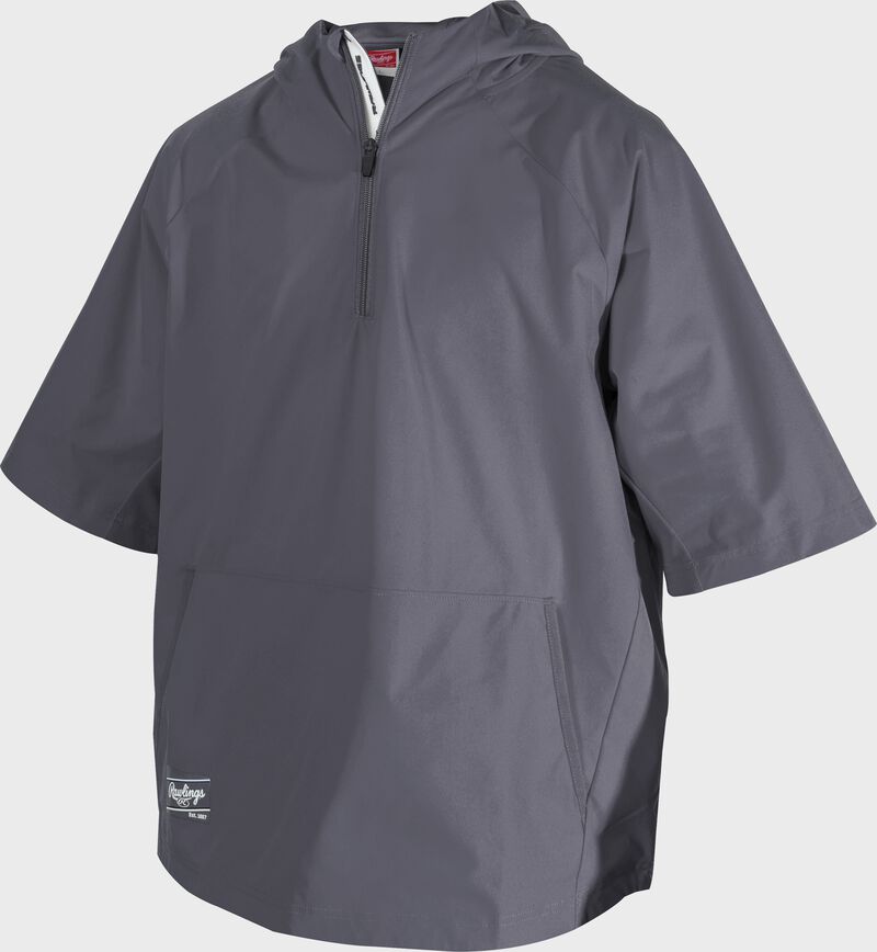A graphite Rawlings ColorSync cage jacket - SKU: CSSSJ-GR image number null