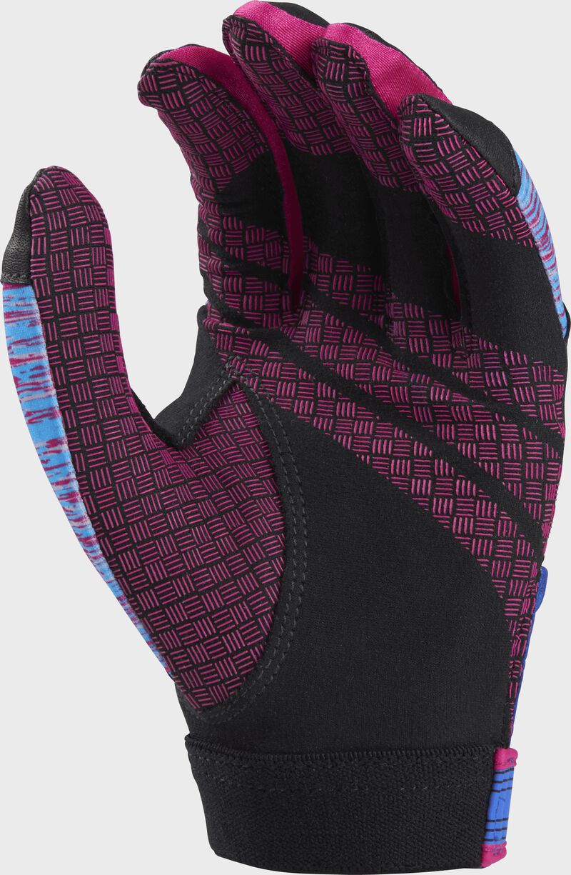 Black/pink palm of a FPEBG Eclipse batting glove
