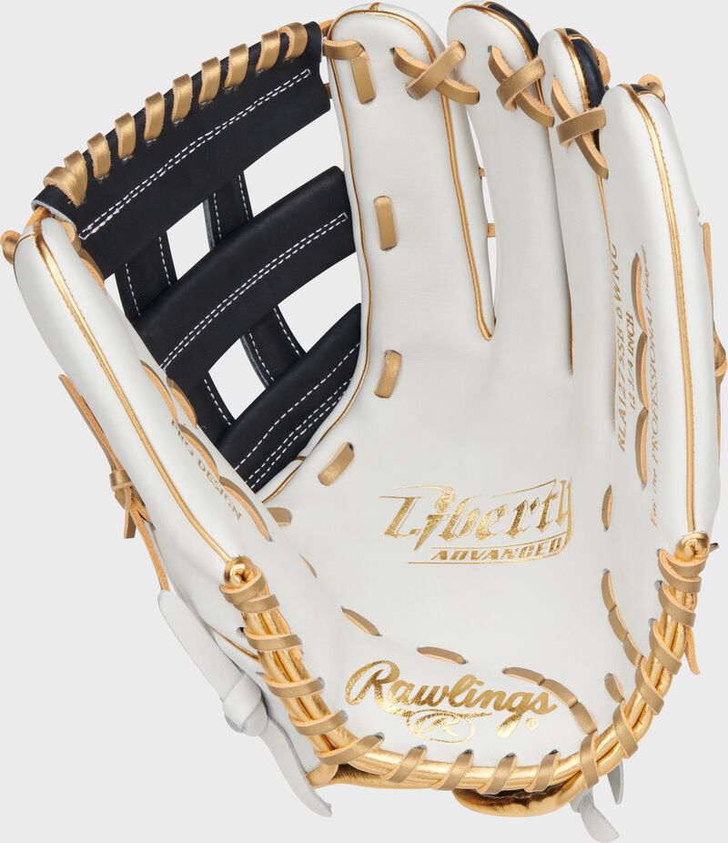 Liberty Advanced Color Series 12.75 in Outfield Glove, White/Navy, Left