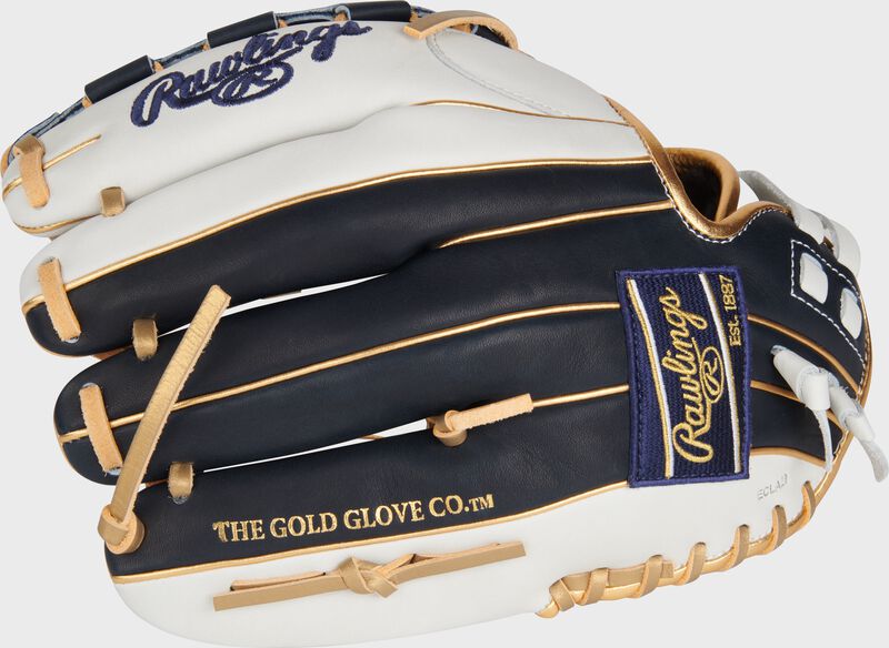 Liberty Advanced Color Series 12 in Fastpitch Glove, White/Navy, Right