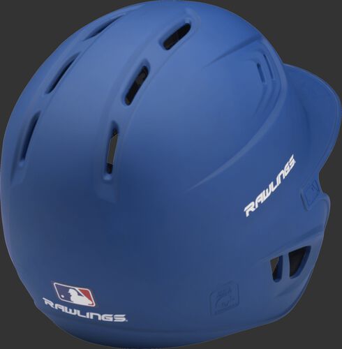 Coolflo High School/College Matte Batting Helmet Royal