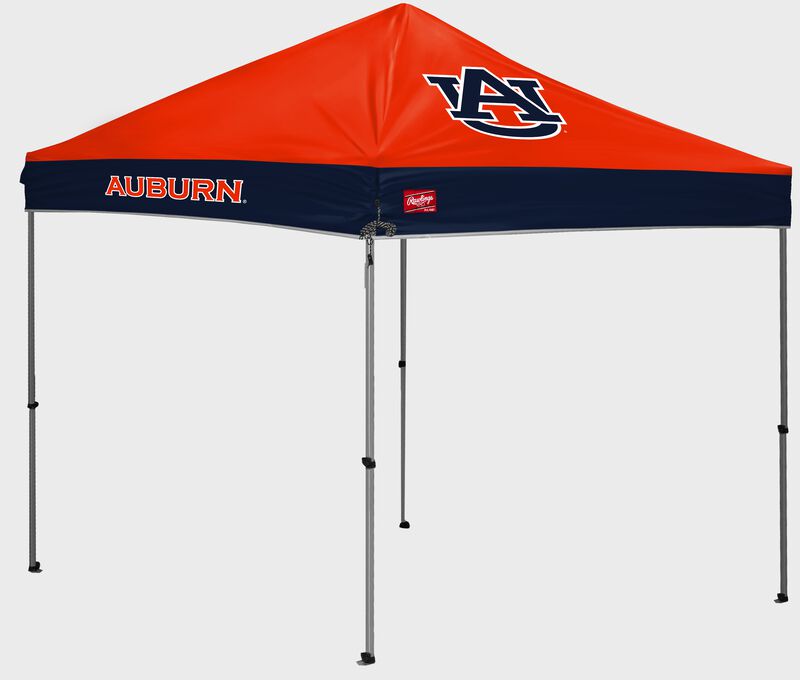 An Auburn Tigers 9'x9' straight leg canopy