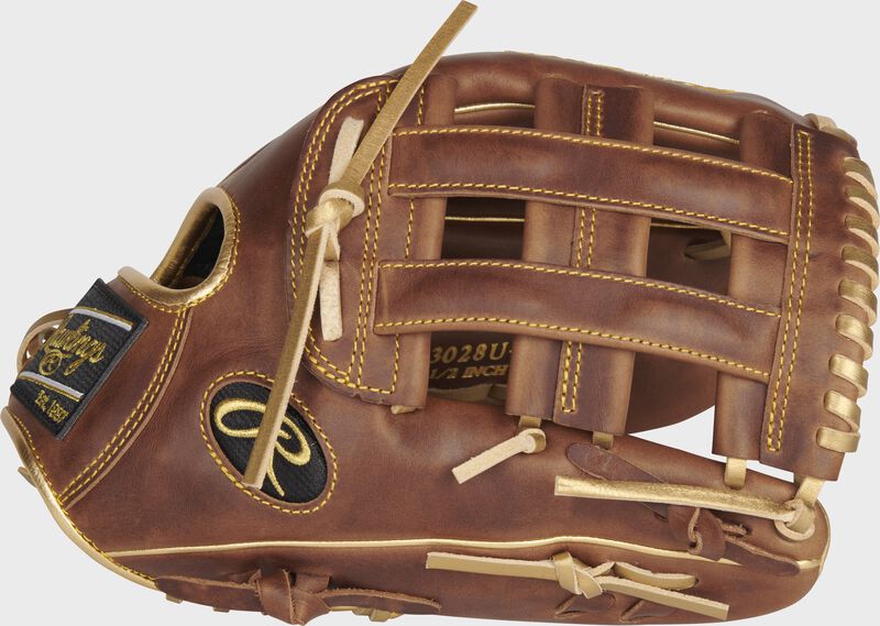 Thumb of a sandlot 2021 exclusive HOH R2G ContoUR fit outfield glove with a sandlot H-web - SKU: PROR3028U-6SL loading=