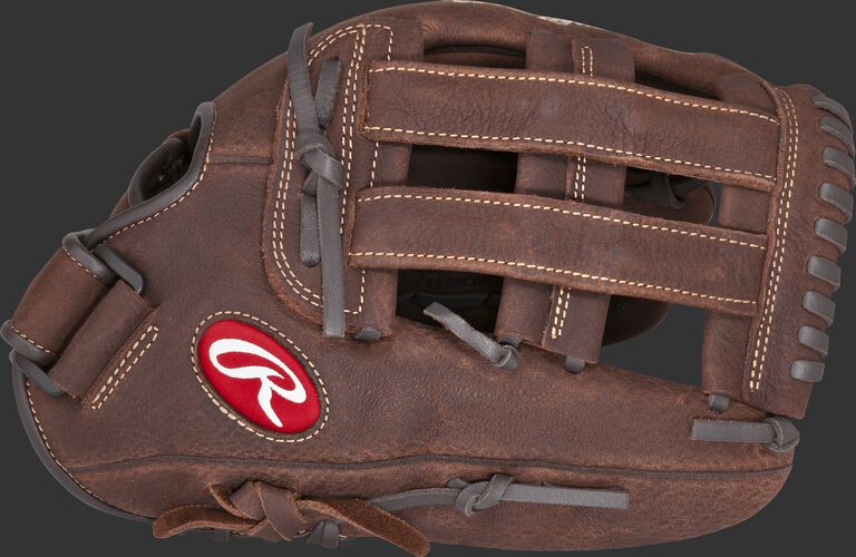 P130HFL Player Preferred 13-inch outfield glove with a brown thumb and brown H web