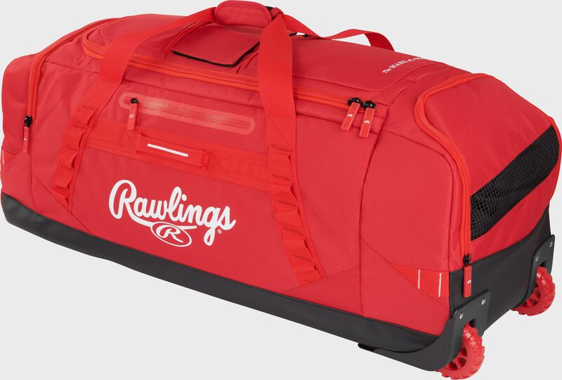 Yadi 2 Wheeled Equipment Bag, Scarlet