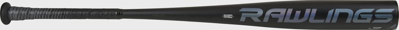 Rawlings logo on the barrel of a 2021 5150 BBCOR -3 Bat - SKU: BB153