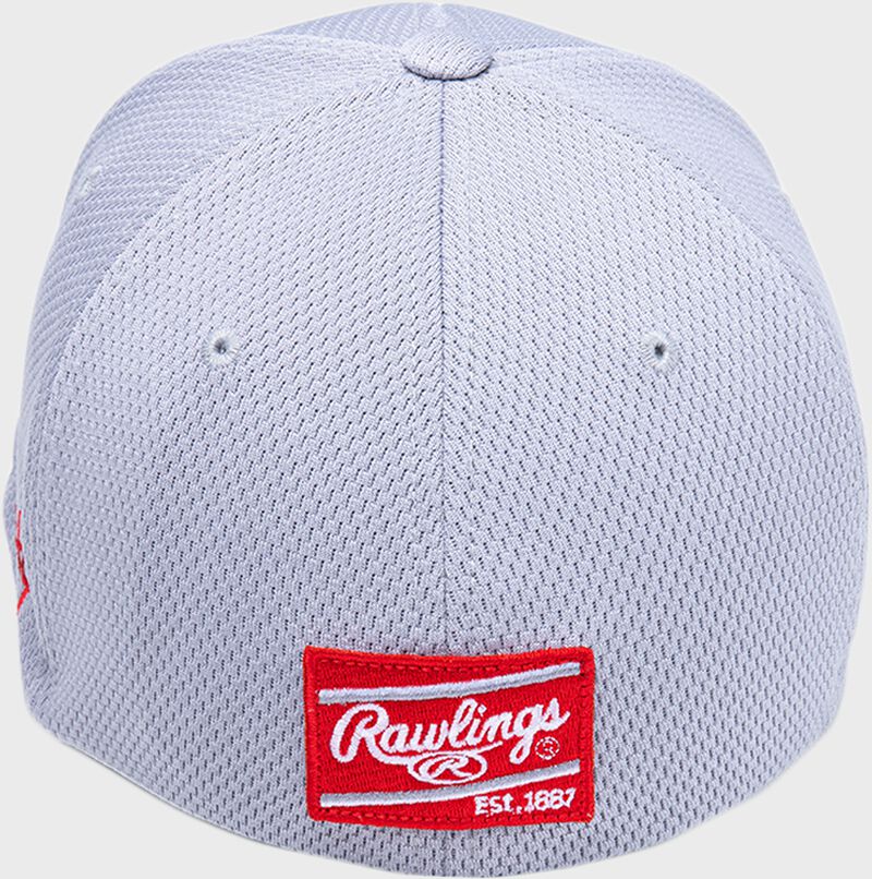 Back view of Rawlings Black Clover 'The Shift' Fitted Hat - SKU: BCR1TS0071