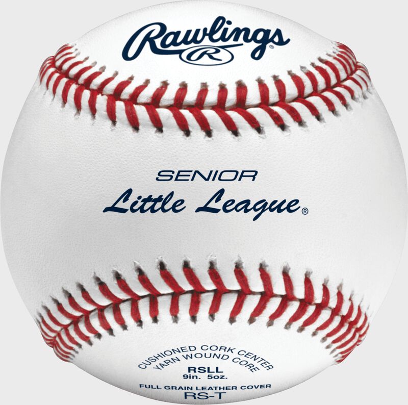 RSLL Senior League youth tournament grade baseball with raised seams