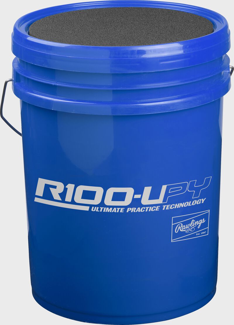 R100UPYBUCK30 Blue bucket of youth Ultimate Practice Technology baseballs