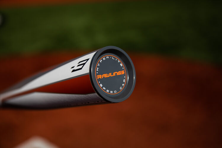 End cap of a BBCOR 5150 bat with a field in the background - SKU: BBZ53