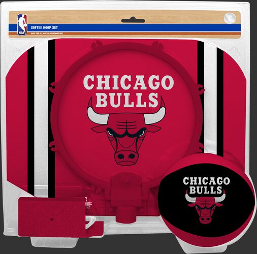 Rawlings Red and White NBA Chicago Bulls Hoops Set With Team Logo SKU #03544198114