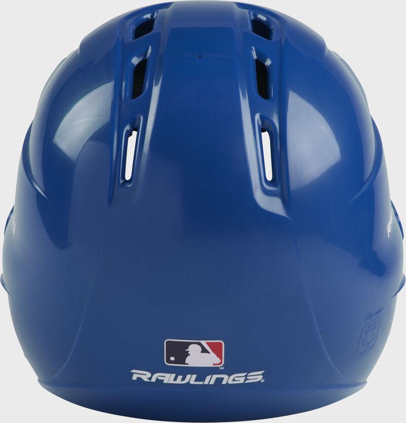 Back view of Royal R16 Reverse Clear Coat Batting Helmet | Junior & Senior - SKU: RSGR6R00