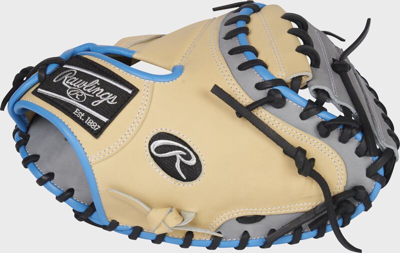 Thumb of a camel Heart of the Hide ColorSync 6.0 33-inch catcher's mitt with a 1-piece solid web - SKU: PROCM33CG