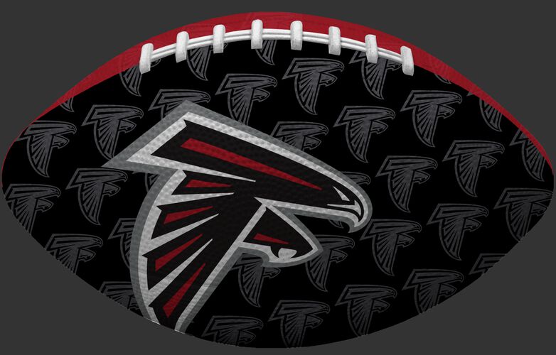 Black side NFL Atlanta Falcons Gridiron football with the team logo SKU #09501060121