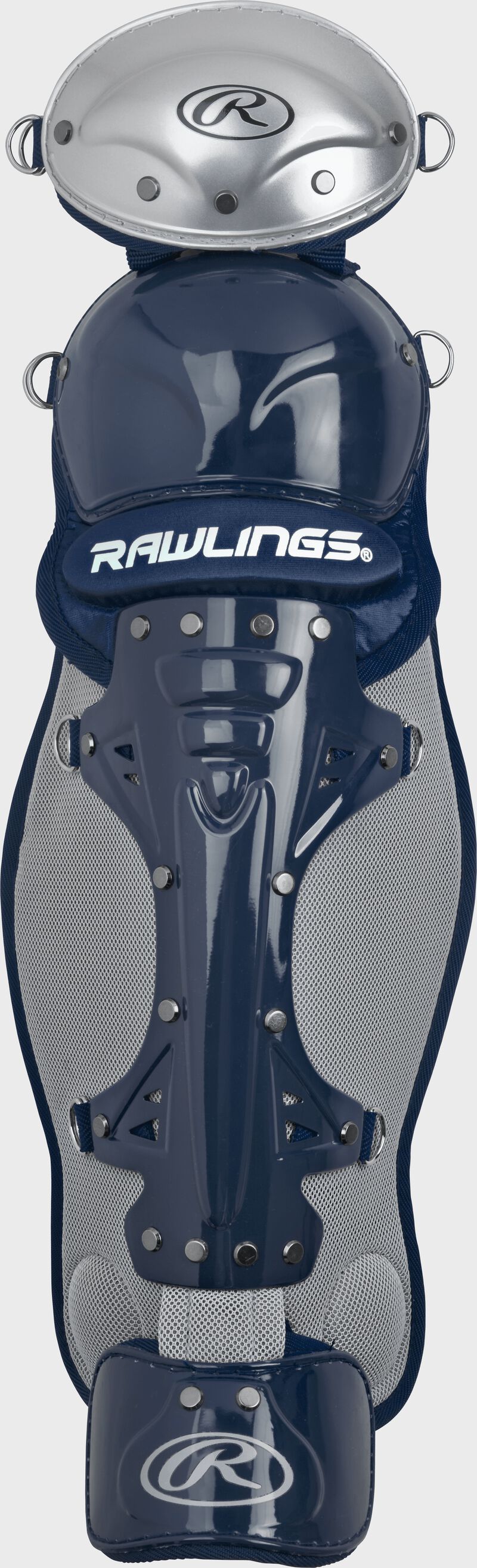 Navy adult size Renegade series leg guards