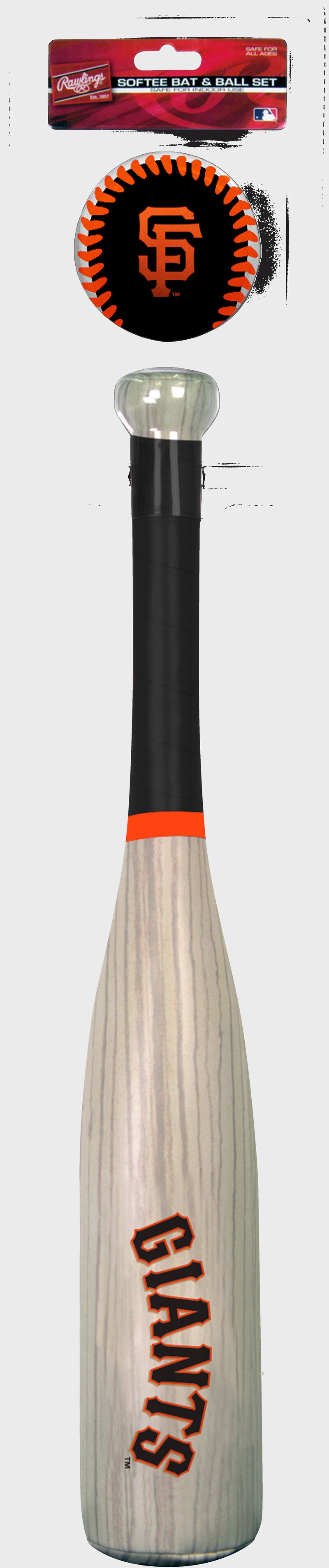 A San Francisco Giants grand slam softee bat & ball set - SKU: 07380013111