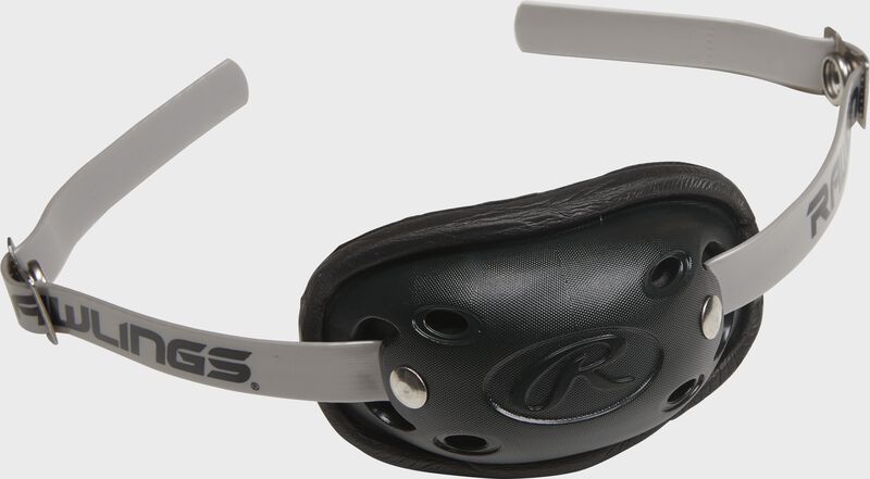 Front view of Rawlings Velo 2.0 Catcher's Helmet Chin Cup - SKU: CHV2CC-B
