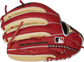 Pinkie side of a HOH R2G infield glove with hand sewn welting and the MLB logo - SKU: PROR314-2SC image number null