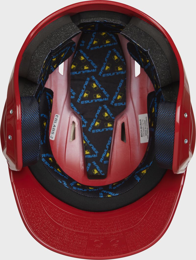 Rawlings Mach Gloss Batting Helmet loading=