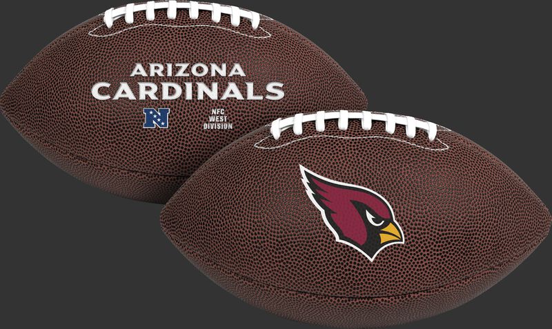 NFL Arizona Cardinals Air-It-Out youth football with team logo and team name SKU #08041081121