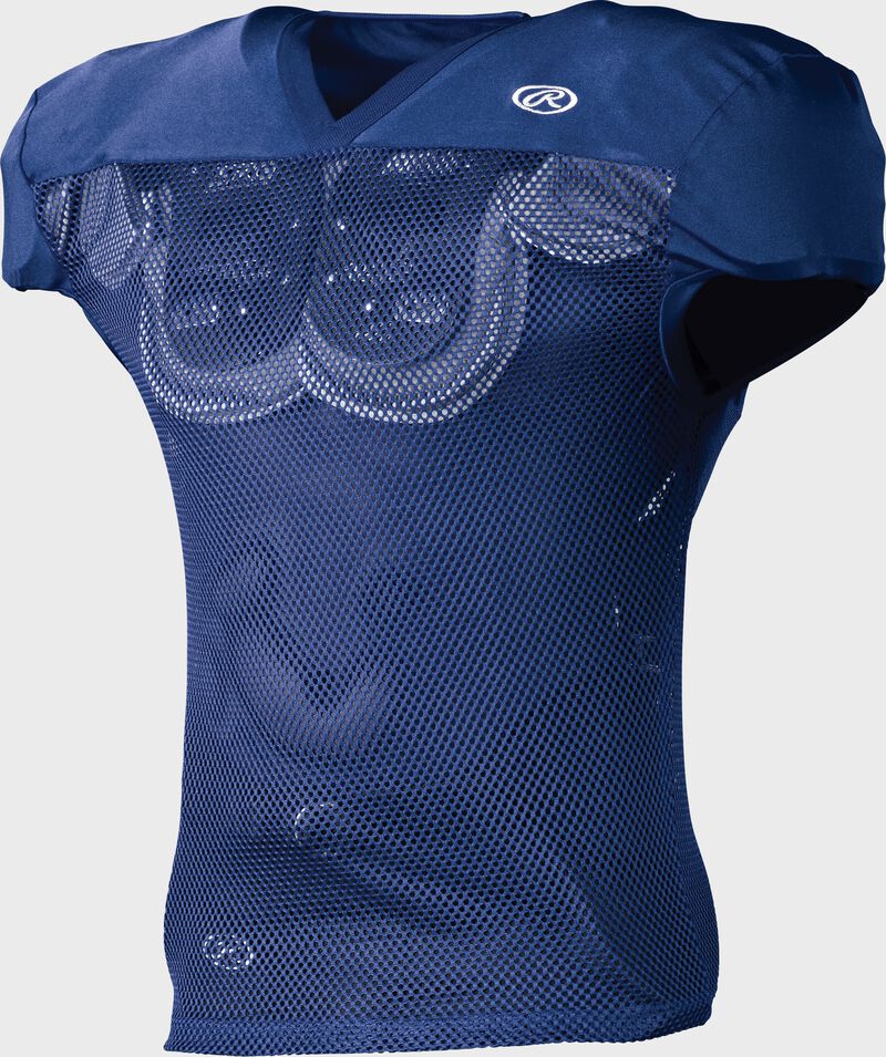Front of Rawlings Royal Adult Practice Football Jersey  - SKU #FJPR1