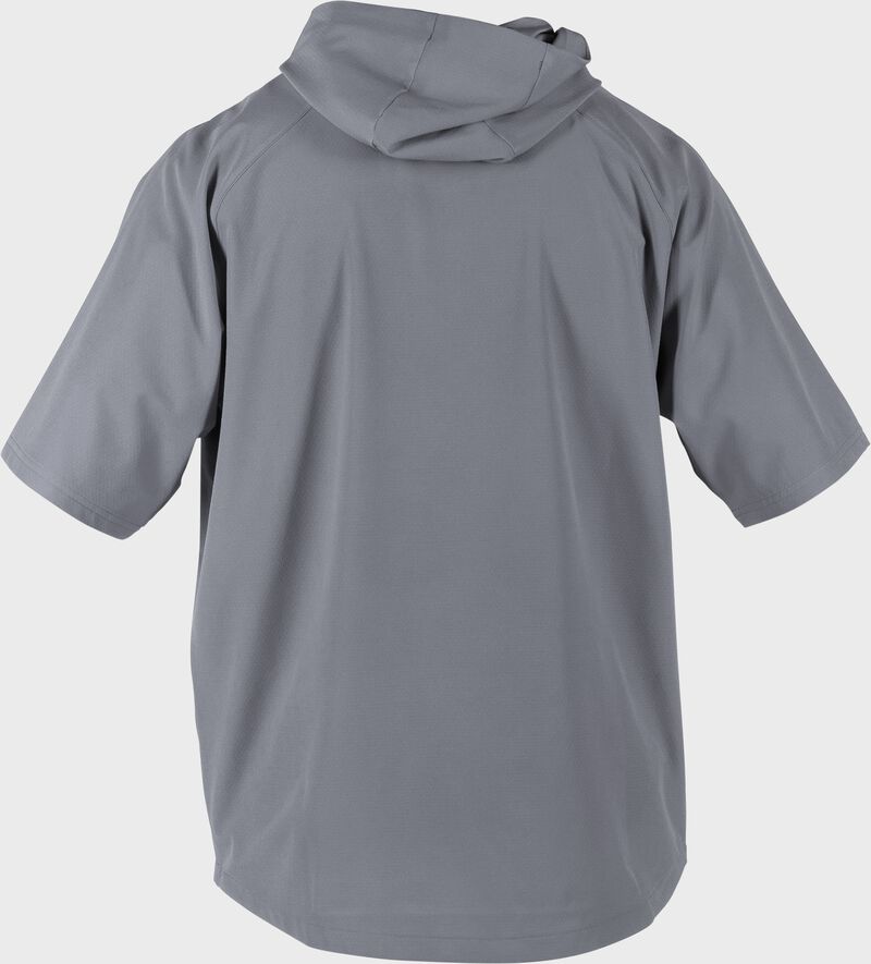 Rawlings ColorSync Short Sleeve Hoodie, Adult S, Blue Gray