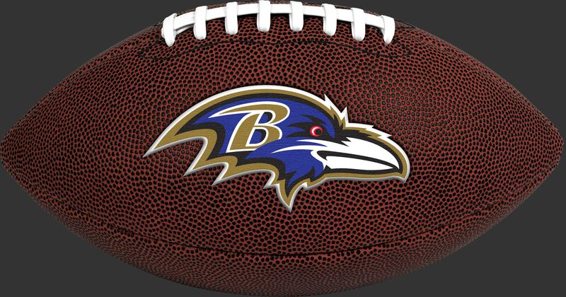 Brown NFL Baltimore Ravens Football With Team Logo SKU #07081092811
