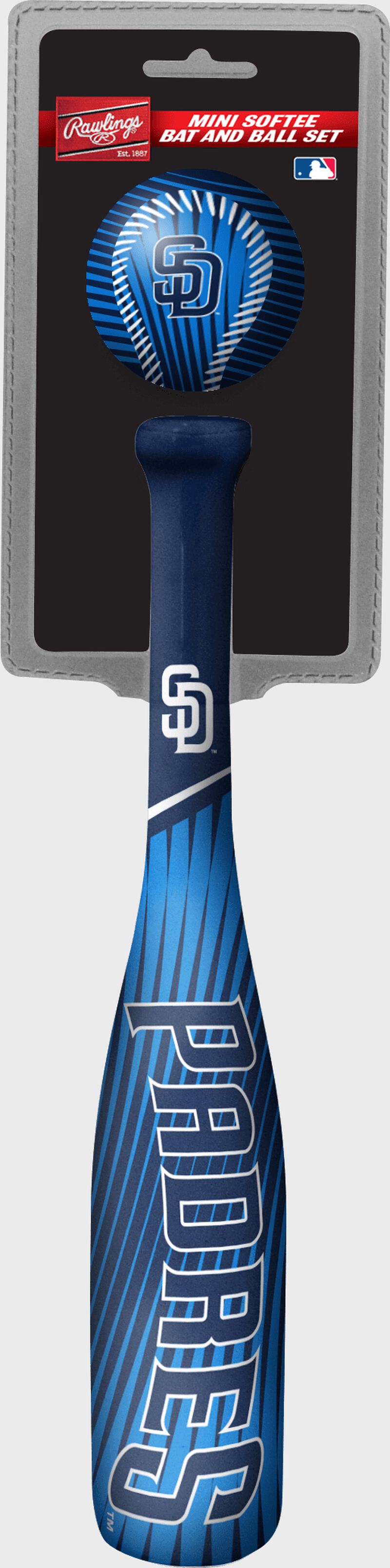 MLB San Diego Padres Slugger Softee Mini Bat and Ball Set