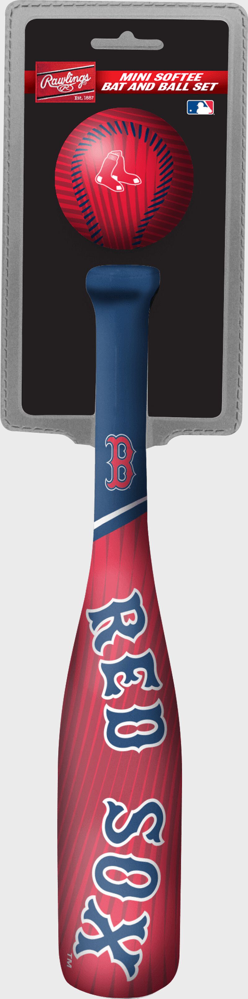 MLB Boston Red Sox Slugger Softee Mini Bat and Ball Set