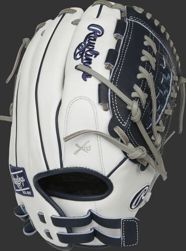 RLA125-18N 12.5-inch Liberty Advanced outfield/pitcher's glove with a white back and adjustable pull-strap