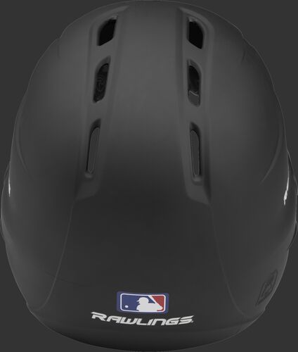 Coolflo High School/College Matte Batting Helmet Black