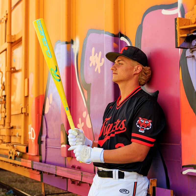 2026 Rawlings Clout AI BBCOR -3 Baseball Bat loading=